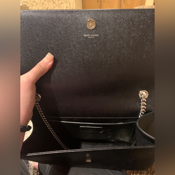 YSL Saint Laurent Large Logo Flap Bag - Picture 3 of 11